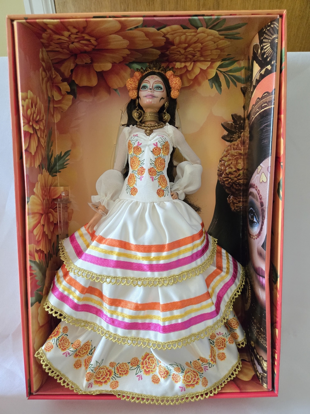 Barbie 2025 Dia De Muertos Doll By Mattel NIB (Opened But Not Removed)